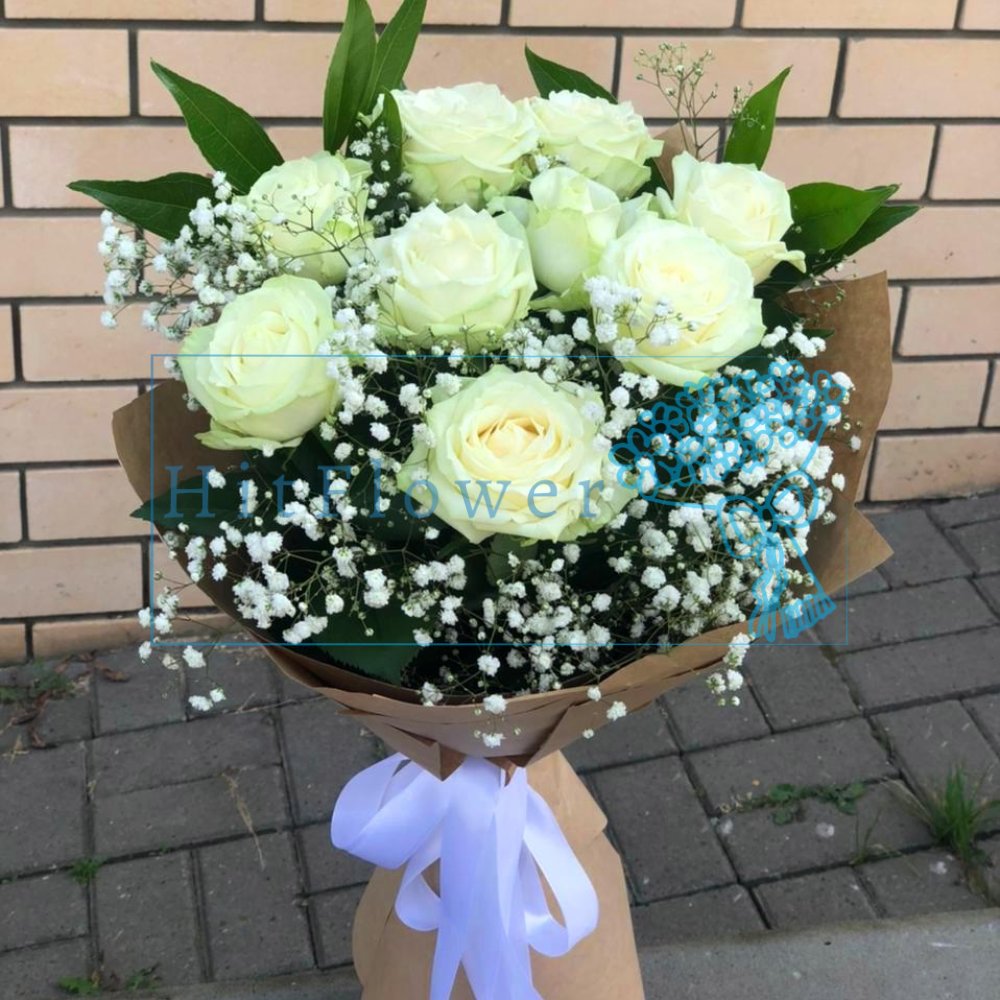 Букет роз Лепестки радости